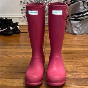 Hunter rain boots